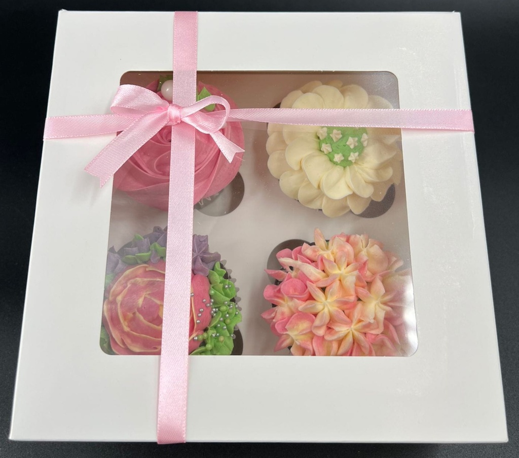 Caja de 4 cupcakes